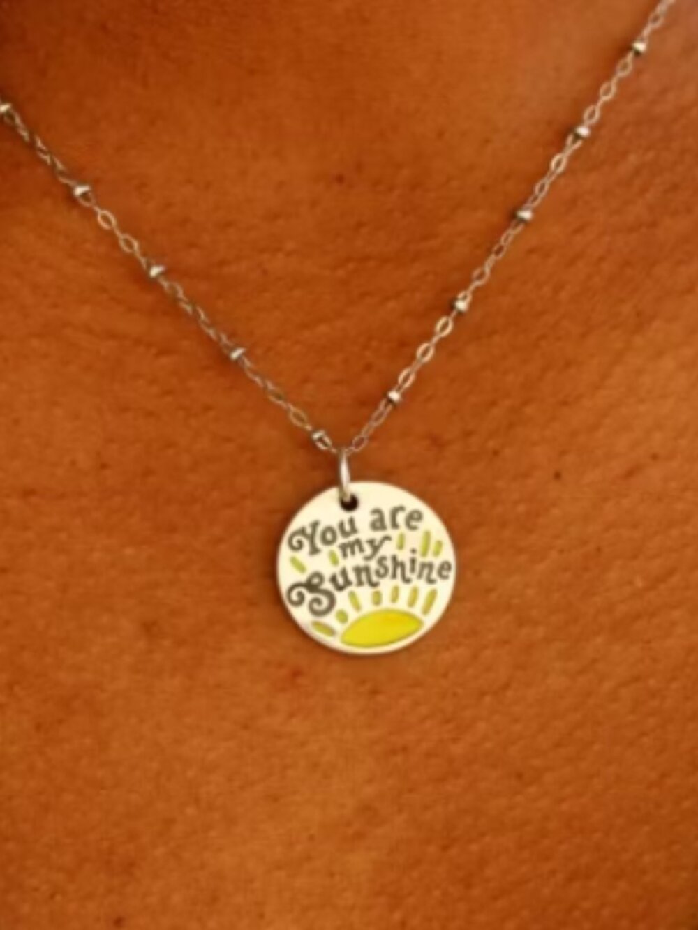 James Avery Enamel "You Are My Sunshine" Charm